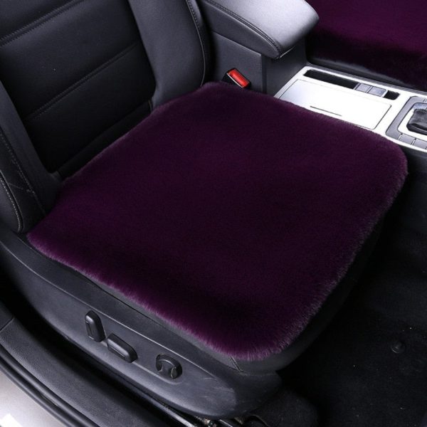 Plush Car Seat Cushion