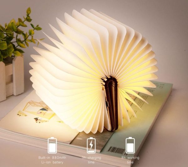 Woodbook Wireless Reading/Table Lamp