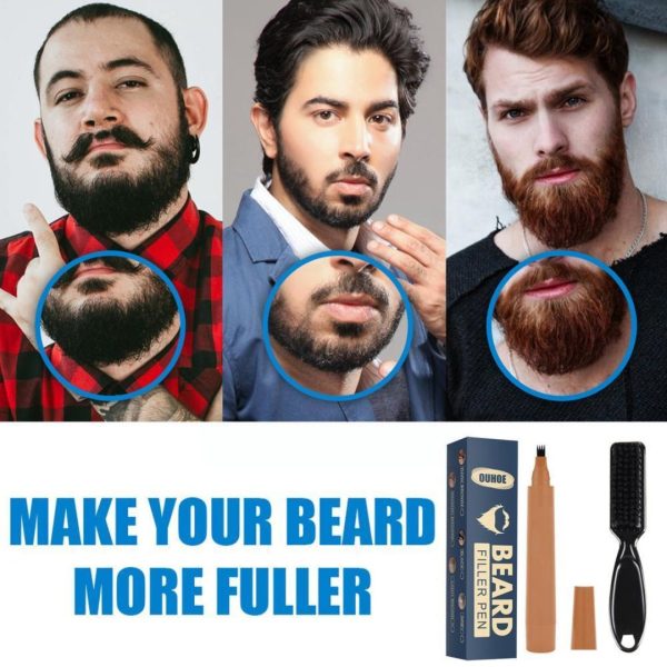 Beardfiller Set - Tighter And Fuller Beard For All Men!