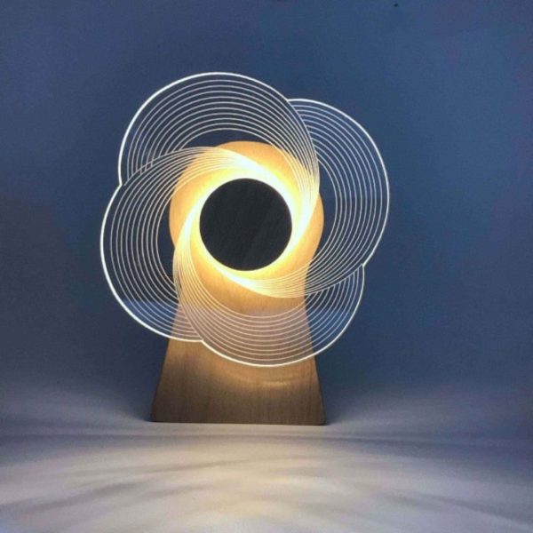 3D Musical Rotating Nightlight