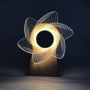 3D Musical Rotating Nightlight