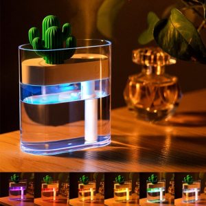 Ultrasonic Silent Humidifier Cactus