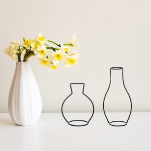 Retro Iron Vases