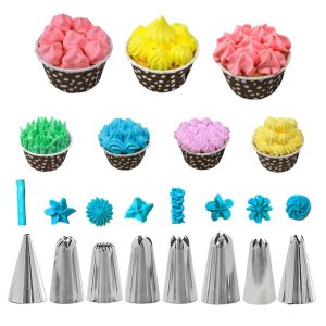 Cake Decorations Nozzle Set - For Home And Professional Use