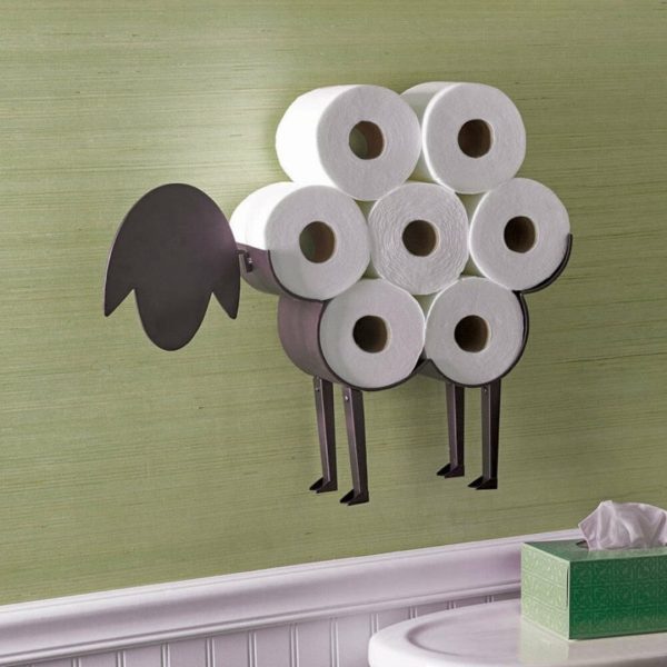 Mr Sheep - Artistic Decorative Roll Holder