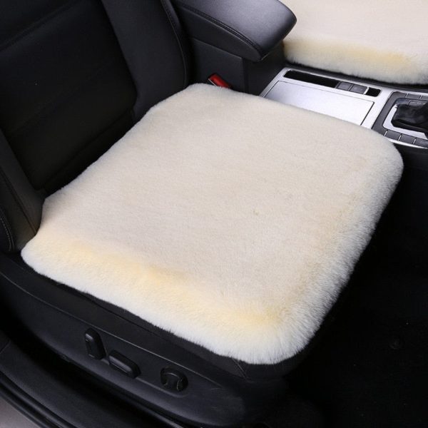 Plush Car Seat Cushion