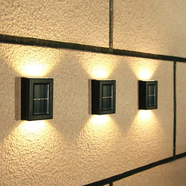 Solar Powered Outdoor Terrace Wall Light