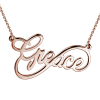 Custom Infinity Name Necklace