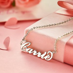 Carrie Style Name Necklace For Her