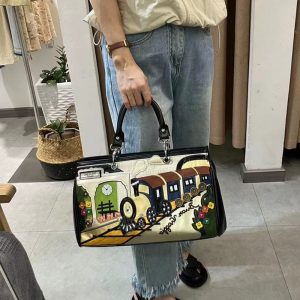 Stitching Embroidered Bag