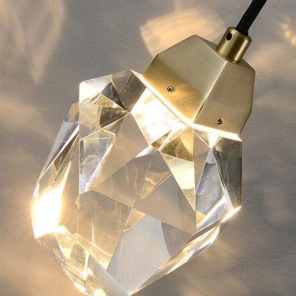 Luxorlight - Modern Wall Lamp With Crystals