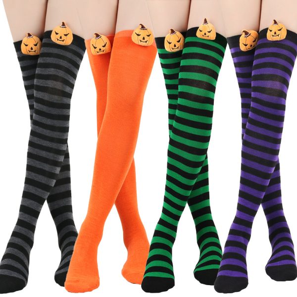 Pumpkin Demon Halloween Doll Socks