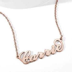 Carrie Style Name Necklace For Her