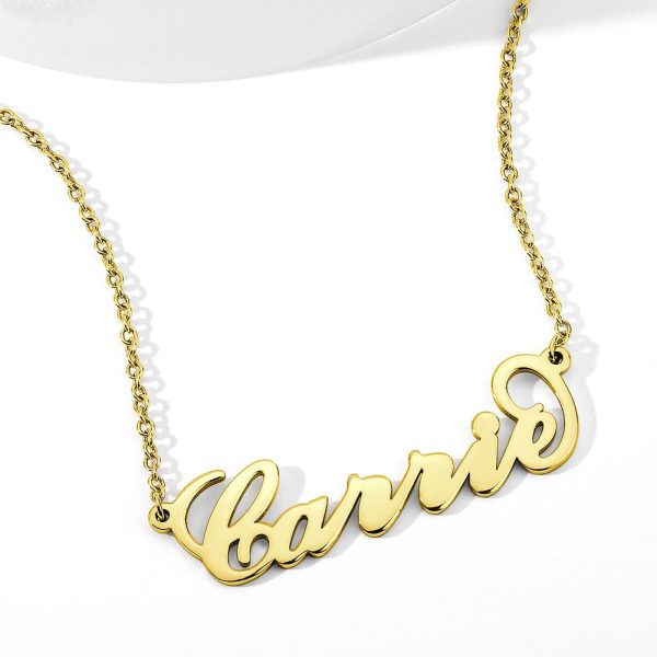 Carrie Style Name Necklace For Her