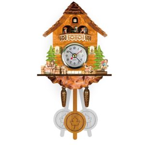 Retro Cuckoo Wall Clock