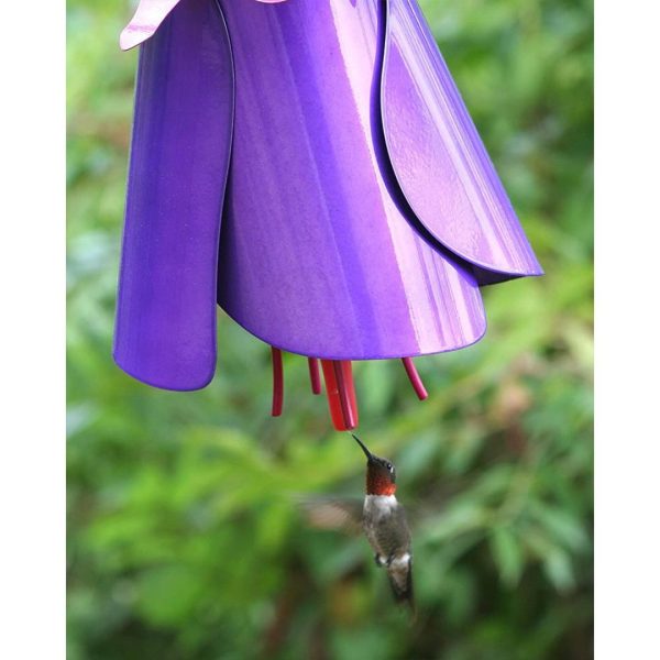 Flower Hummingbird Feeder