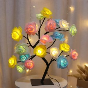 Led Flora Table Lamp - A Romantic Light Show In Any Room