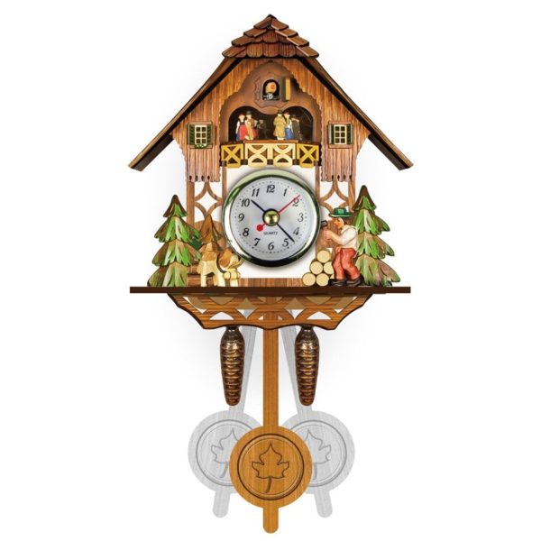 Retro Cuckoo Wall Clock