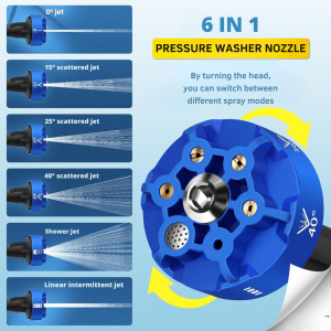 High-Pressure Cleaner Nozzle - Stainless Steel