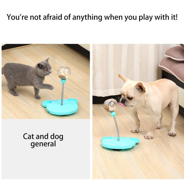 Pet Feeder Cat Toy Pets Leaking Food Ball Self-Playing