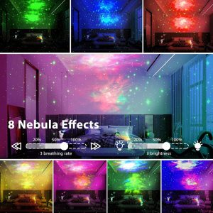 Galaxy Projector Astronaut Starry Sky Projector Remote Control Music Laser