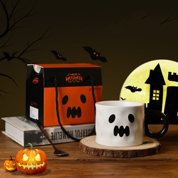 Hallowen Pumpkin Ceramic Mug