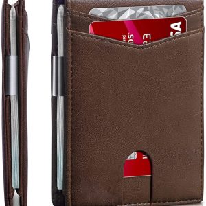 Elegant AntiTheft Leather Wallet For Business Men