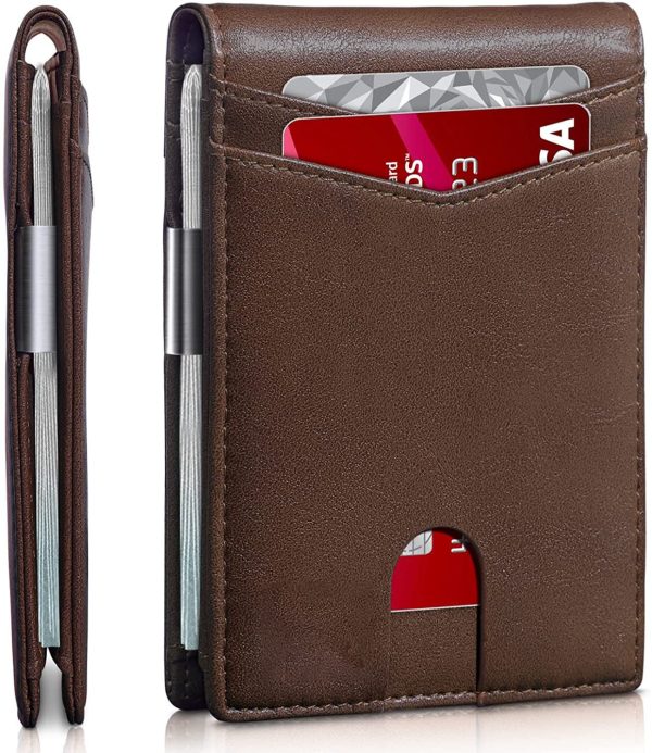 Elegant AntiTheft Leather Wallet For Business Men