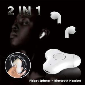 Multi-Function Fidget Spinner Bluetooth Headset