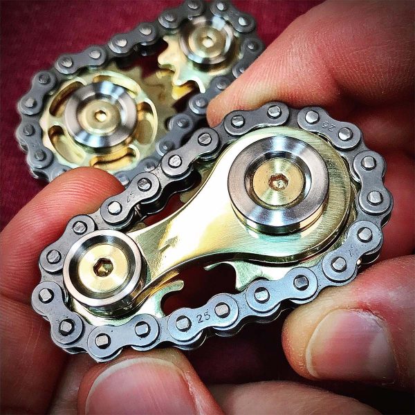 Bicycle Chain Gear Fidget Spinner