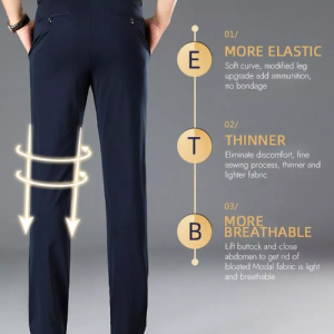 High Stretch Men'S Pants( On Three Items)