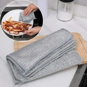 Metal Mesh Cloths - Goodbye Stubborn Stains!