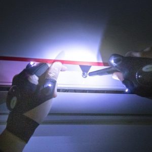 Led Gloves With Waterproof Lights