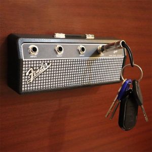 Musical Jack Rack Key HolderGuitarist'S Key Organizer