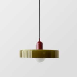 Bauhaus Pendant Lamp | Colored Glass