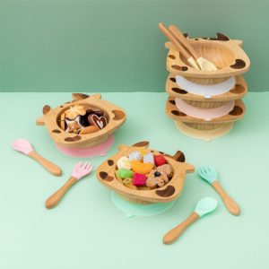 Eco-Friendly Bamboo Bowl And Plate