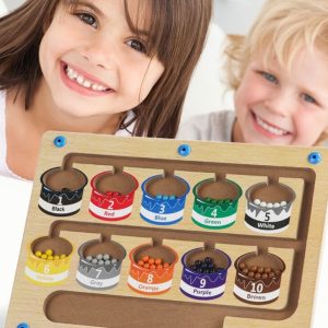 Children Magnetic Color And Number Maze