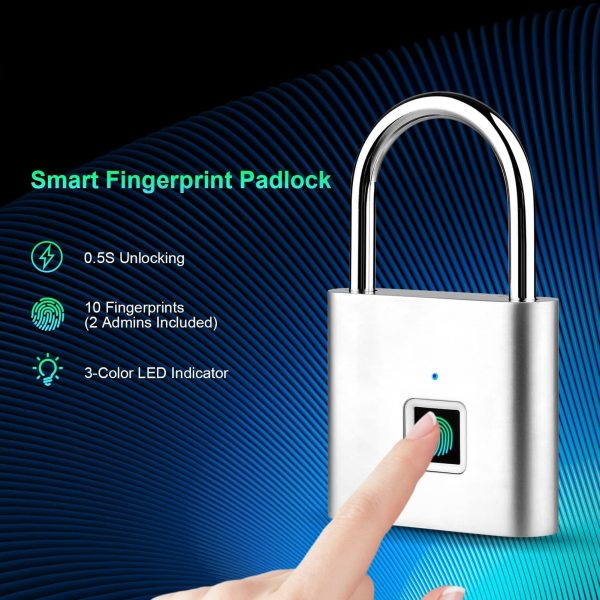 Smart Fingerprint Padlock (Model Sy11 And Model M01)