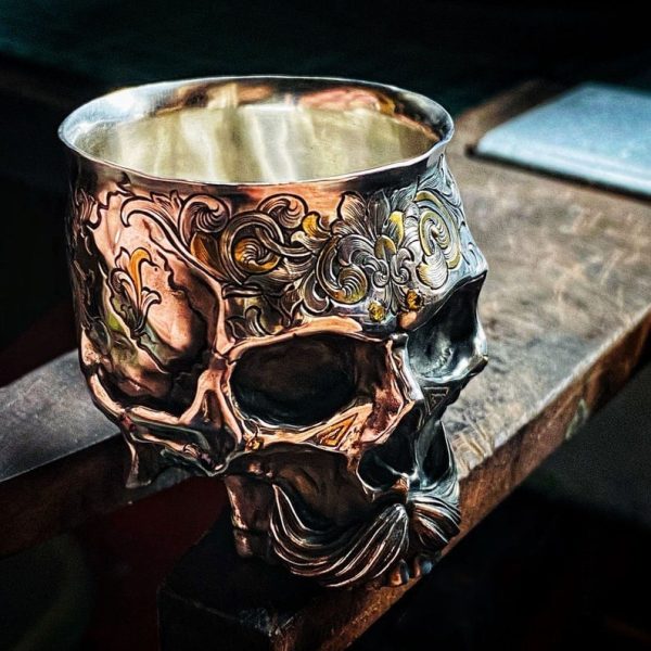 Holy Grail Of Life Silver Wine Cup