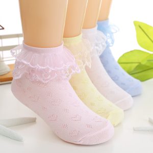 Lace Girl Socks Dance Breathable Summer