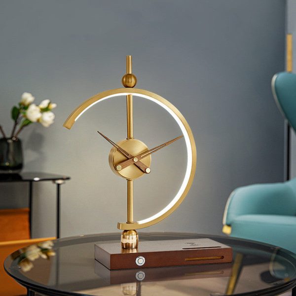 Khonsu Clock Lamp (Wireless Charging)