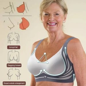 Super Gather Bra | Wireless PushUp Bra No Sagging Breasts