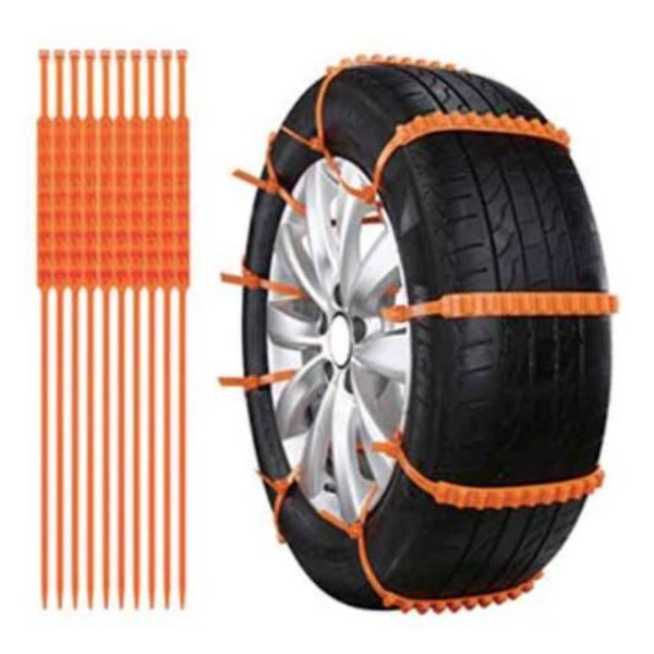 Snow Ties For Car Tires (10 Pieces) | Nift Chain