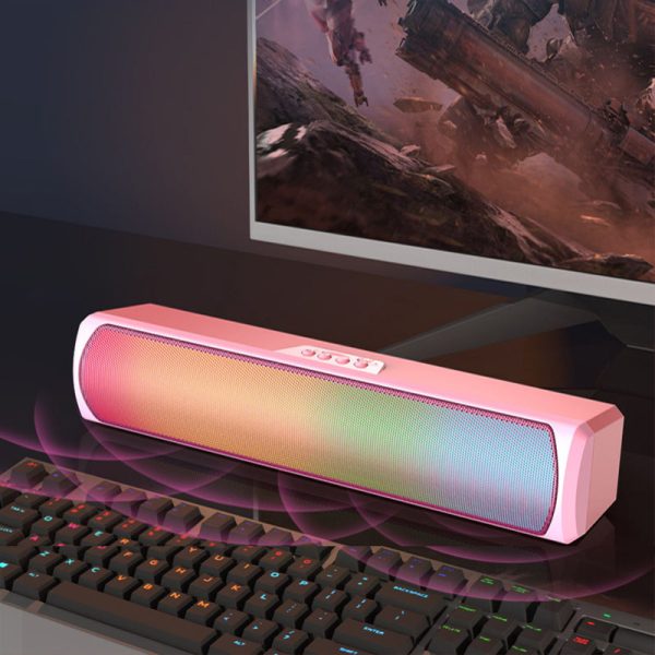 Rgb Colorful Led Light Bluetooth Speaker