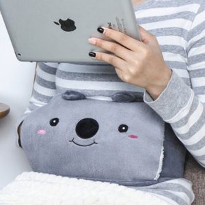 Plush Waist Cover Winter Belly Warmer With Water Bottle