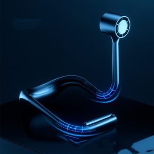 Lazy Hanging Neck Fan Portable Usb Charging With Light