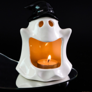 Halloween Ghost Ceramic Craft Ornaments