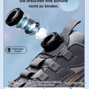 Rotating Button Safety Work Shoes