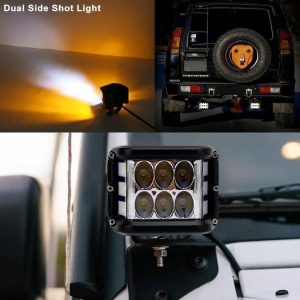 3.75” Dual Side Shooter Dual Color Strobe