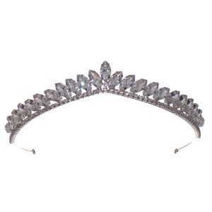 Rhinestone Crown Bridal Zircon Headband